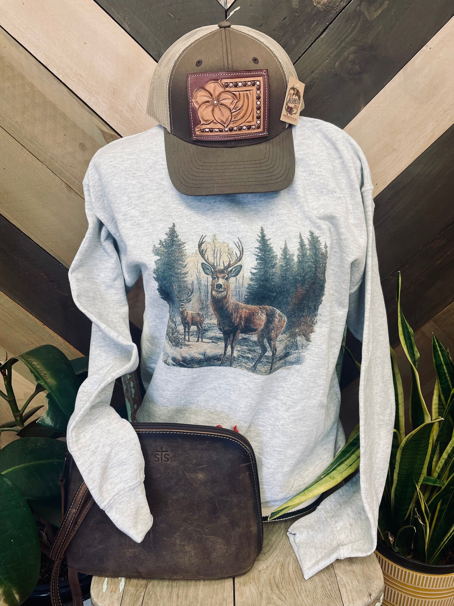 Vintage Buck Graphic Sweatshirt