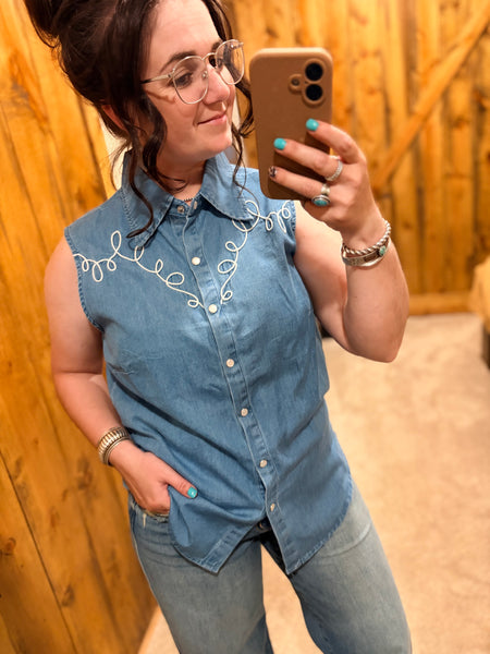 Dallas Days Denim Shirt