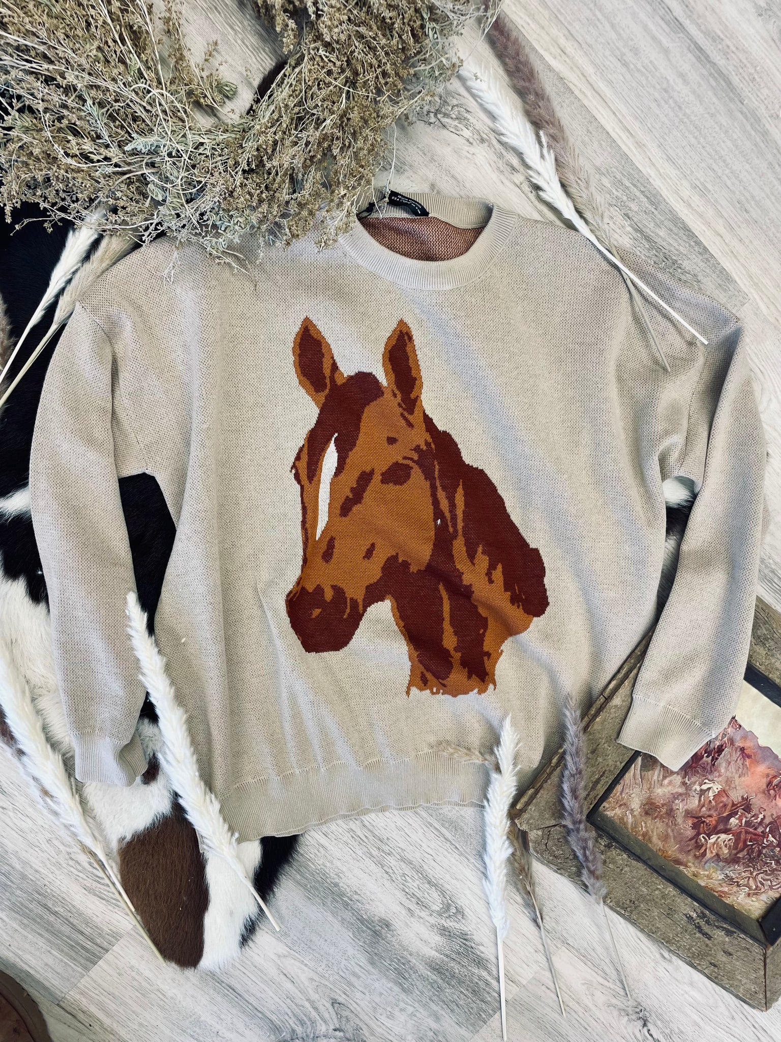 Sorrel Horse Sweater