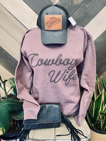 Cowboy Wife Graphic Sweatshirt