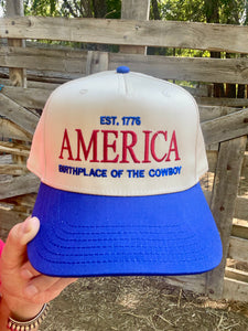 America Birth Place of Cowboy Hat