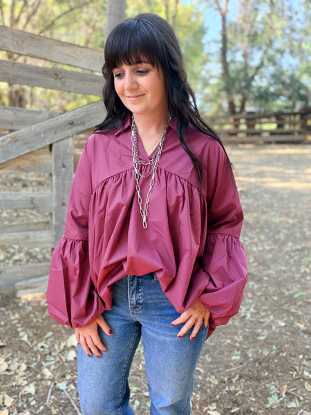 The Brazos Blouse