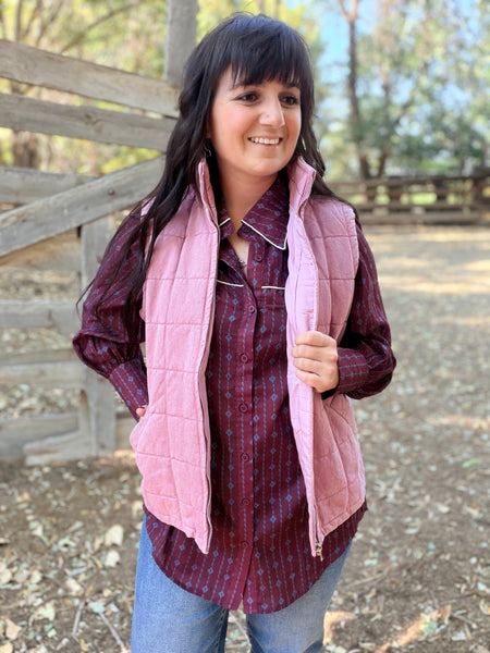 Fenced In Button Up Shirt