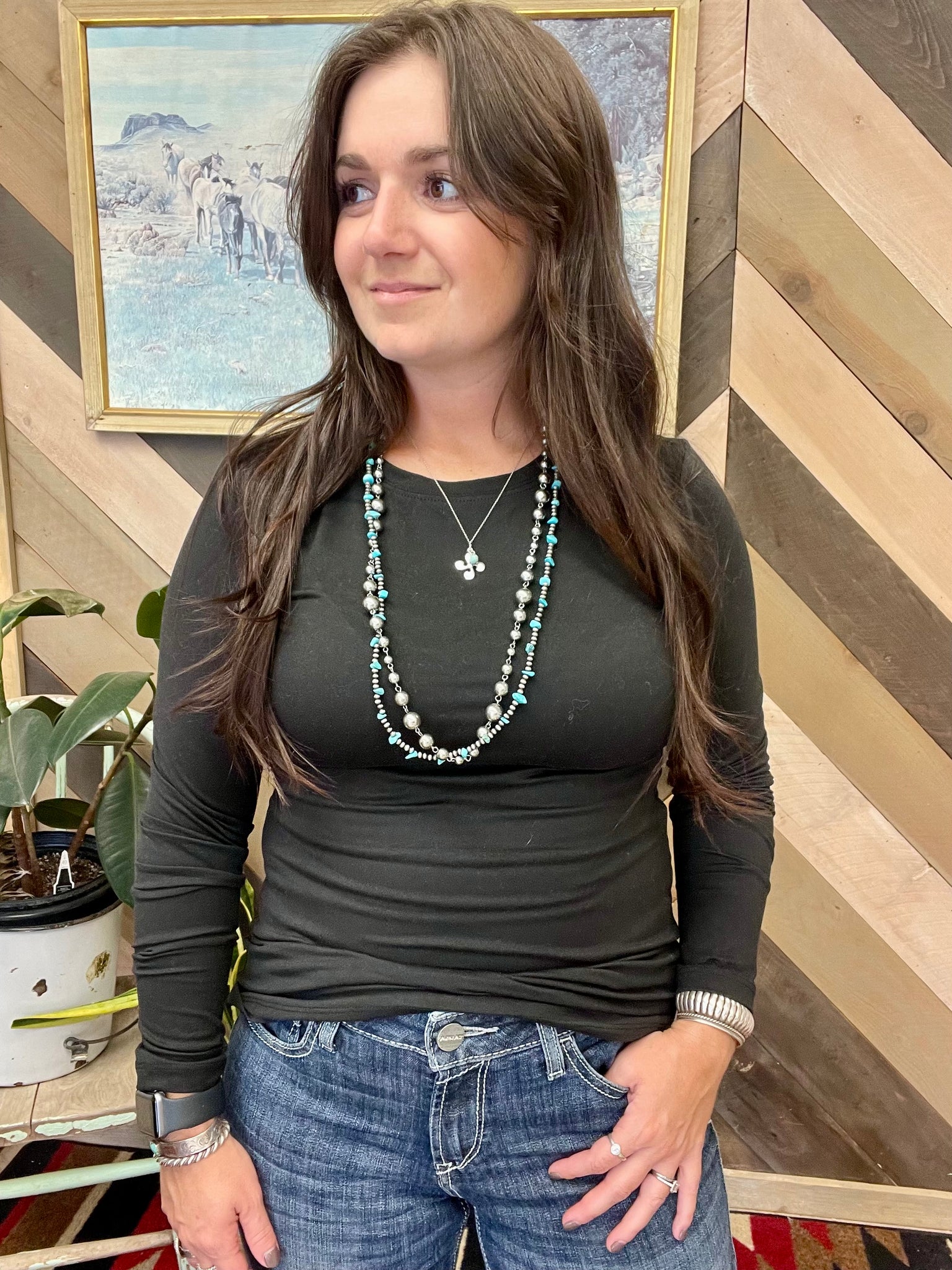 Luxury Basic Top-Black