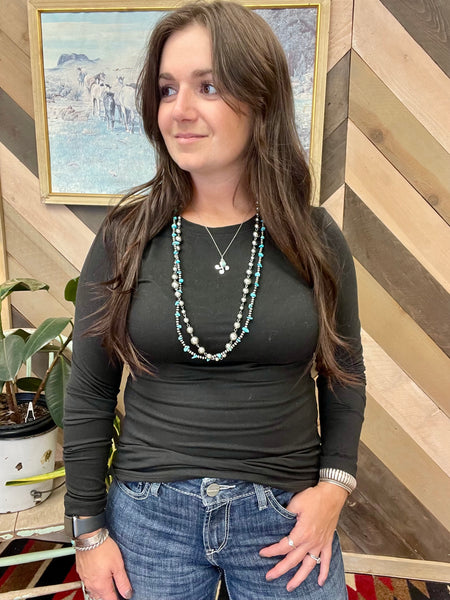 Luxury Basic Top-Black