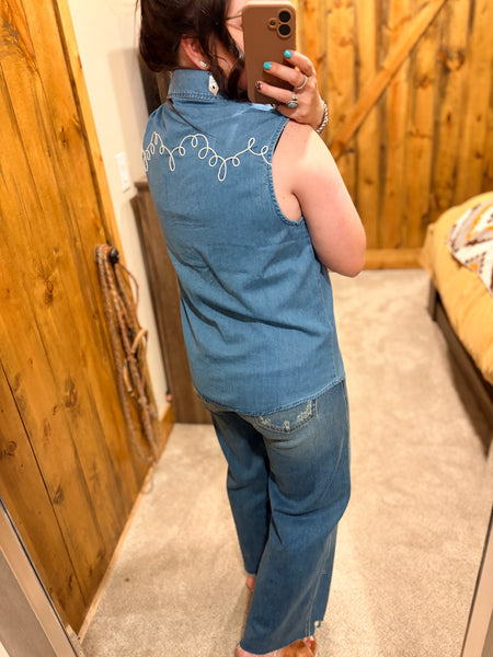 Dallas Days Denim Shirt