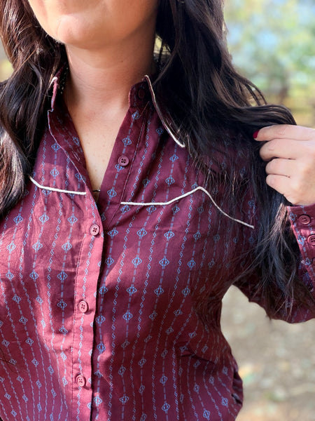 Fenced In Button Up Shirt
