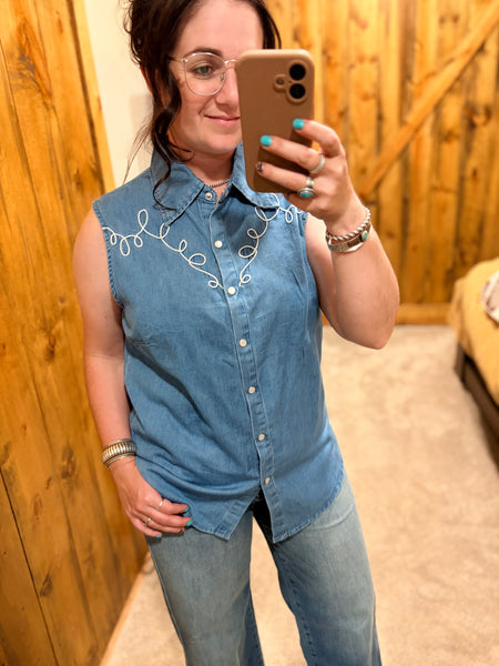 Dallas Days Denim Shirt