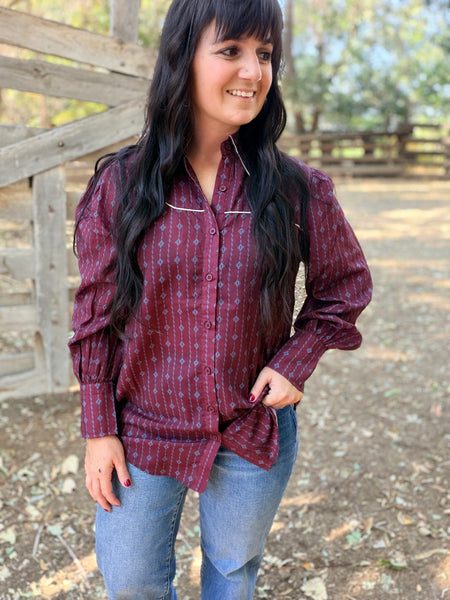 Fenced In Button Up Shirt