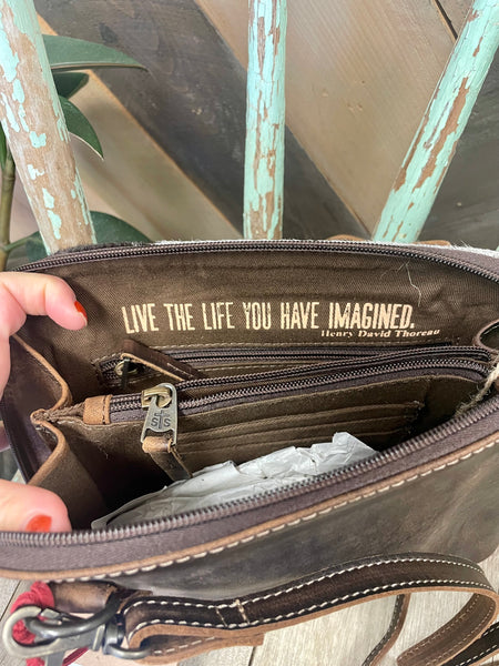Cowhide Weezy Crossbody by STS