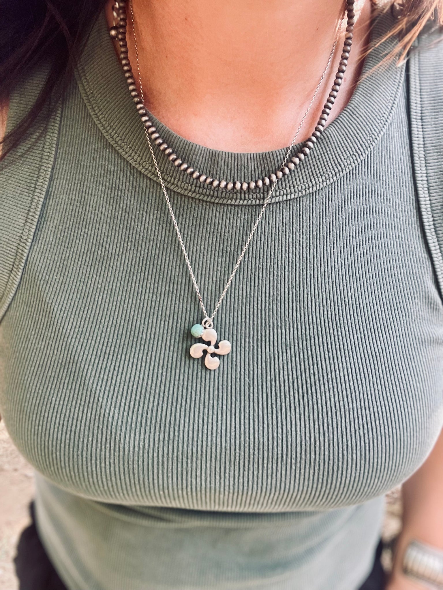 15 Inch Beaded Necklace