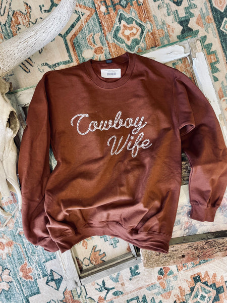 Cowboys Wife Graphic Sweatshirt