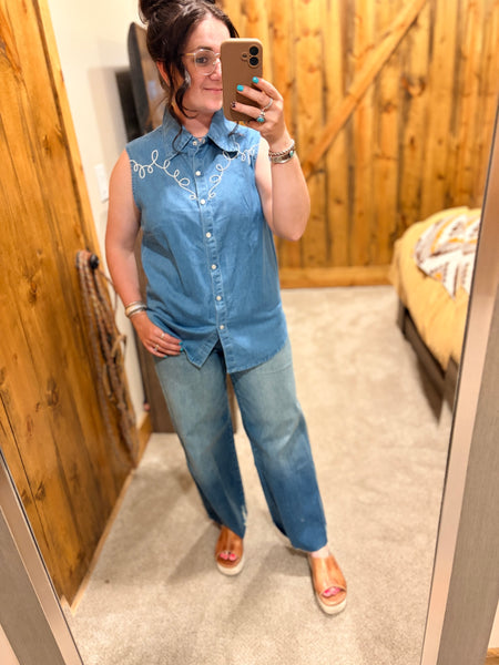 Dallas Days Denim Shirt