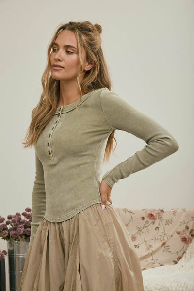 Dawna Ribbed Shirt